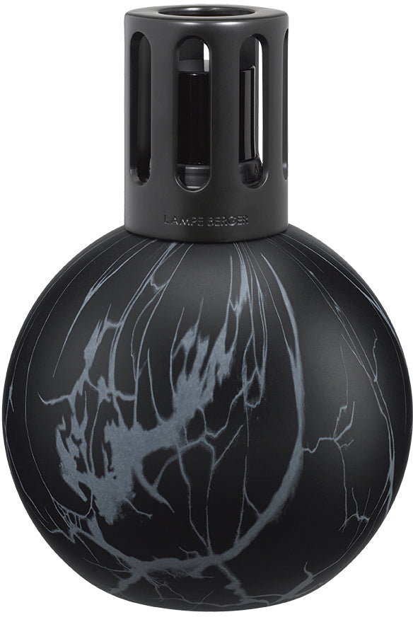 Set de regalo Maison Berger - Quemador de fragancia Marbrure - Negro