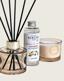 Maison Berger Set de regalo - Palitos aromáticos y vela perfumada - Eternity Nude - Lady Flower