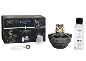 Set de regalo Maison Berger - Quemador de fragancia Splendeur Vanillée / Magnificencia de Vainilla - Negro - 250 ml