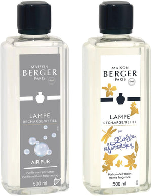 Recarga Maison Berger - para quemador de fragancia - So Neutral + Lolita Lempicka - 2 x 500 ml