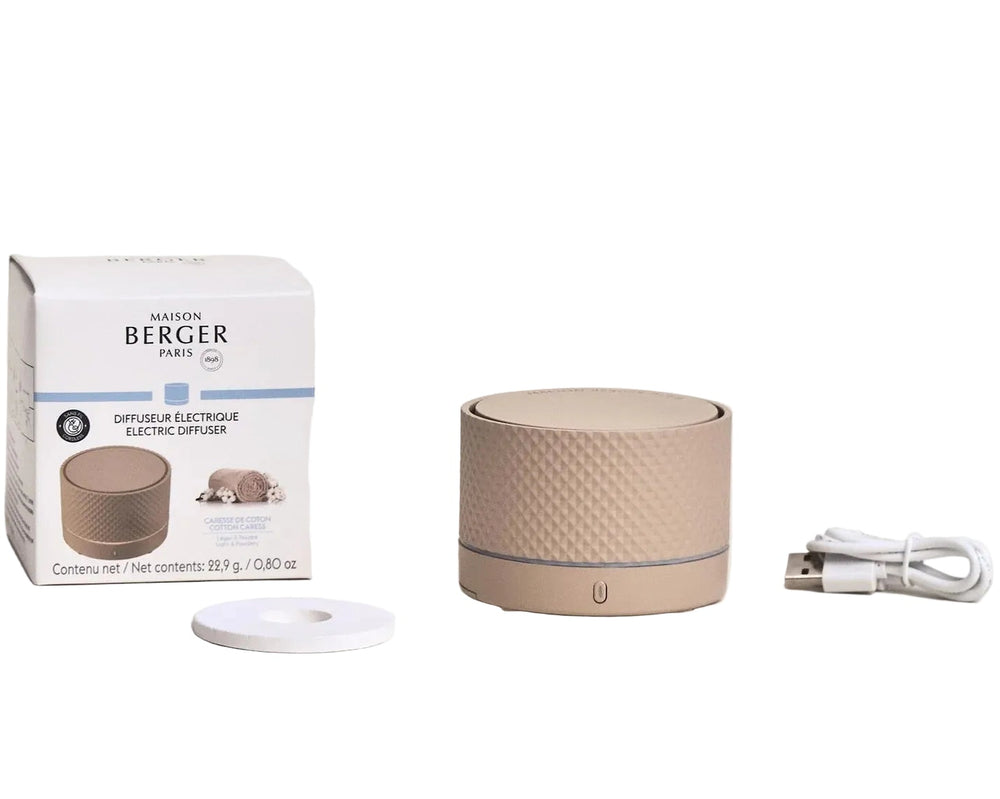 Maison Berger Difusor Nómada / Aroma Beige Elegante - Caricia de Algodón