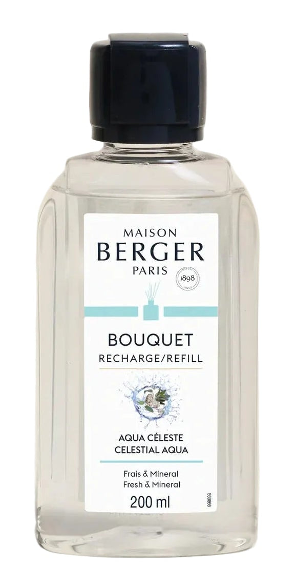 Maison Berger Recarga - para Varillas Aromáticas - Celestial Aqua - 200 ml