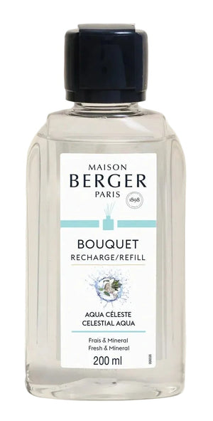 Maison Berger Recarga - para Varillas Aromáticas - Celestial Aqua - 200 ml