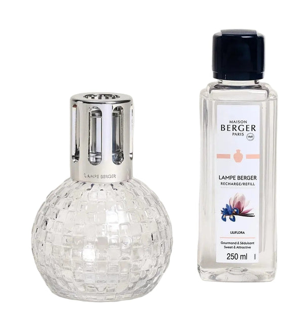 Maison Berger Set de regalo - Quemador de fragancia - Disco Transparente