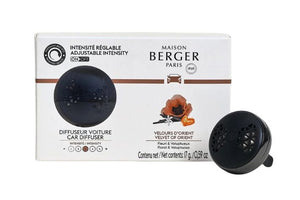 Maison Berger Autoparfum / Difusor de coche ON/OFF Black - Velvet Of Orient - Con recarga