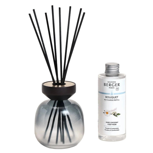 Maison Berger Varillas Aromáticas Madera - Almizcle Acogedor - 180 ml