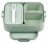 Mepal Caja de Almuerzo / Lunchbox Take a Break Nordic Sage Midi - con 2 Bento