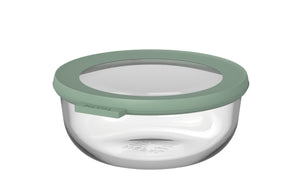 Mepal Tarro de Conservación de Vidrio Cirqula Nordic Sage Redondo - 750 ml