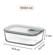 Mepal Tarro de Cristal EasyClip Nordic Sage - 1 litro