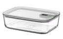 Mepal Fuente de horno / Fuente para lasaña con tapa EasyClip Nordic Sage - Vidrio - 1.5 litros