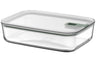 Mepal Fuente de horno / Fuente para lasaña con tapa EasyClip Nordic Sage - Vidrio - 2.25 litros