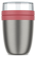 Mepal Thermos Yogurtera / Lunchpot Ellipse Vivid Mauve - 500 ml + 200 ml
