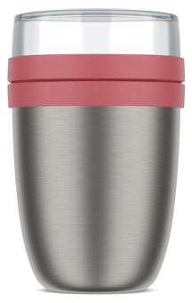 Mepal Thermos Yogurtera / Lunchpot Ellipse Vivid Mauve - 500 ml + 200 ml