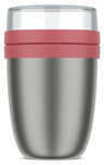 Mepal Thermos Yogurtera / Lunchpot Ellipse Vivid Mauve - 500 ml + 200 ml