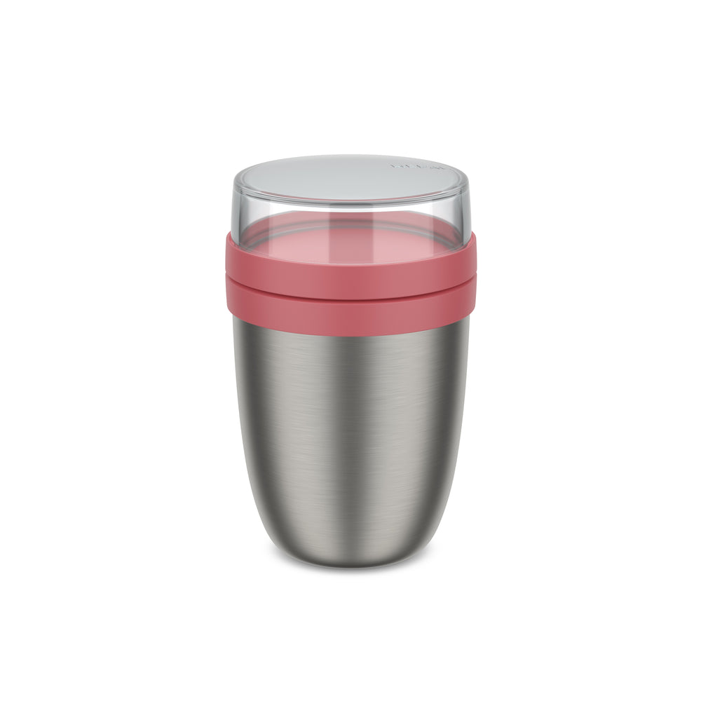 Mepal Thermos Yogurtera / Lunchpot Ellipse Vivid Mauve - 500 ml + 200 ml