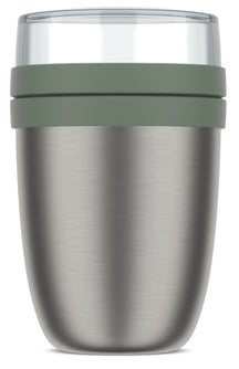 Mepal Thermos Yogurtera / Lunchpot Ellipse Nordic Sage - 500 ml + 200 ml
