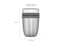 Mepal Thermos Yogurtera / Lunchpot Ellipse Nordic Sage - 500 ml + 200 ml