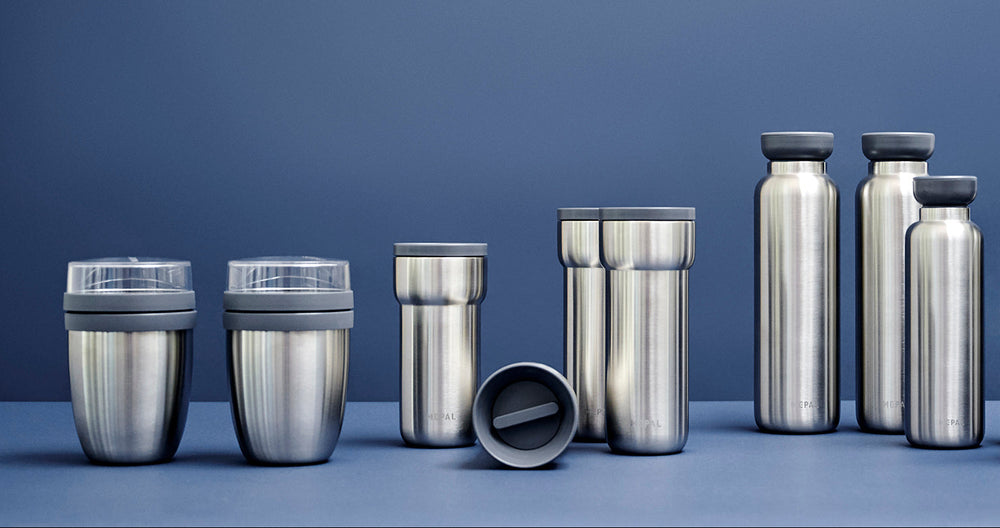 Mepal Thermos Yogurtera / Lunchpot Ellipse Nordic Sage - 500 ml + 200 ml