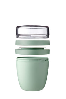 Mepal Yogurtera / Lunchpot Ellipse Vivid Mauve - 500 ml + 200 ml