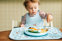 Mepal Set de Comedor Infantil Mio Forest Friends 3 piezas - plato, vaso y cuchara