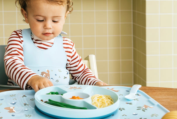 Mepal Set de Comedor Infantil Mio Forest Friends 3 piezas - plato, vaso y cuchara