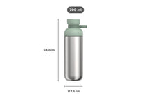 Mepal Botella de Agua Vita Nordic Sage - Acero Inoxidable - 700 ml