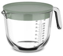 Mepal Jarra Medidora de Vidrio Chef It Nordic Sage - con Tapa - 1 litro
