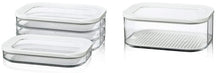 Mepal Modula Caja de Embutidos Blanca 3 Capas