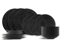 Juego de vajilla Cosy & Trendy Merio 18 piezas / 6 personas - 6 platos de cena, 6 platos de desayuno y 6 platos hondos