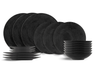 Juego de vajilla Cosy & Trendy Merio 18 piezas / 6 personas - 6 platos de cena, 6 platos de desayuno y 6 platos hondos
