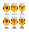 Vasos de cerveza Duvel - 330 ml - 6 piezas
