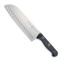 Messermeister Cuchillo santoku con alveolos Custom 18 cm