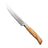 Messermeister Steakmes Oliva Luxe 12 cm met olijfhouten heft, vrijstaand op witte achtergrond