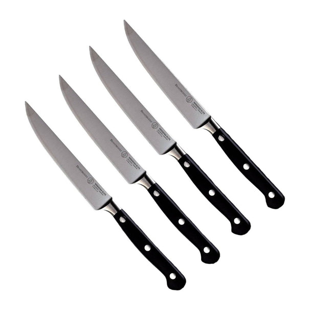 Messermeister Cuchillos chuleteros Meridian Elite 12 cm - 4 piezas