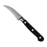 Messermeister Tourneermes Meridian Elite 6 cm met zwart heft, vrijstaand op witte achtergrond