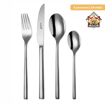 Juego de cubiertos Sola Montreux - Acero inoxidable 18/10 - 24 piezas / 6 personas