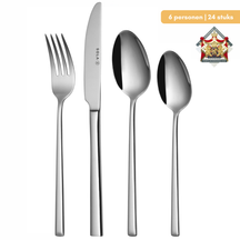 Juego de cubiertos Sola Luxor - Acero inoxidable 18/10 - 24 piezas / 6 personas