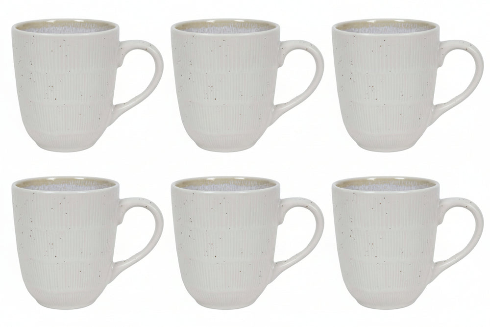 Cookinglife Tazas Nola Beige 350 ml - 6 Piezas