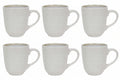 Cookinglife Tazas Nola Beige 350 ml - 6 Piezas