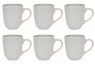 Cookinglife Tazas Nola Beige 350 ml - 6 Piezas