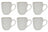 Cookinglife Tazas Nola Beige 350 ml - 6 Piezas