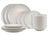 Cookinglife juego de vajilla Nola Beige reactive glaze 18 piezas / 6 personas - 6 platos de cena, 6 platos de desayuno y 6 cuencos