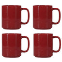 ONA Tazas Fika Burgundy 330 ml - 4 piezas