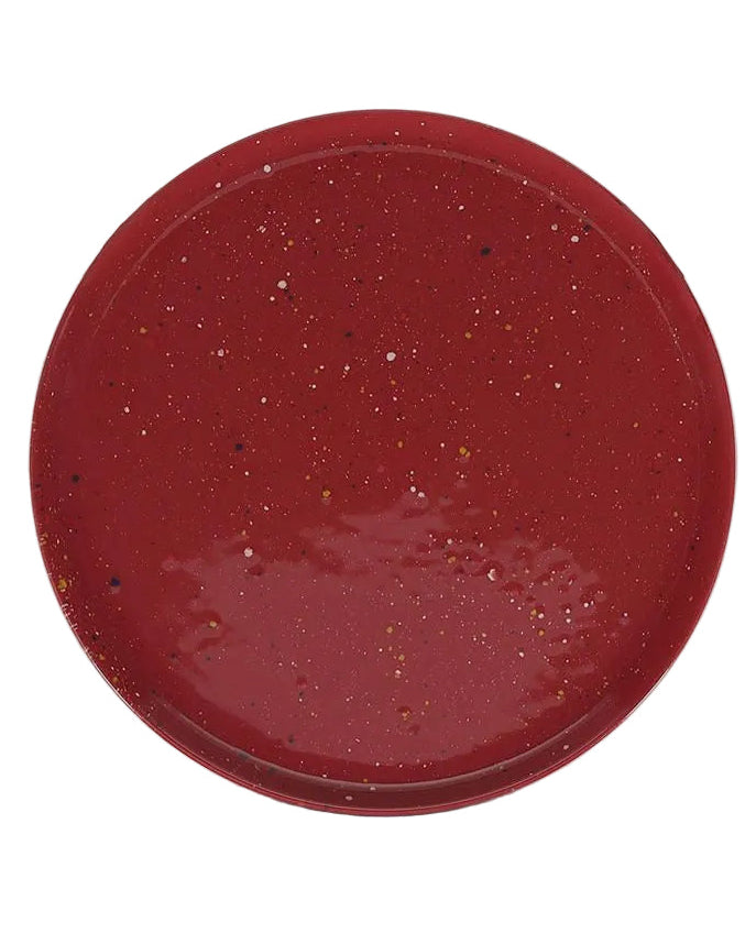 ONA Platos de Cena Fika Burgundy ø 25 cm - 4 Piezas