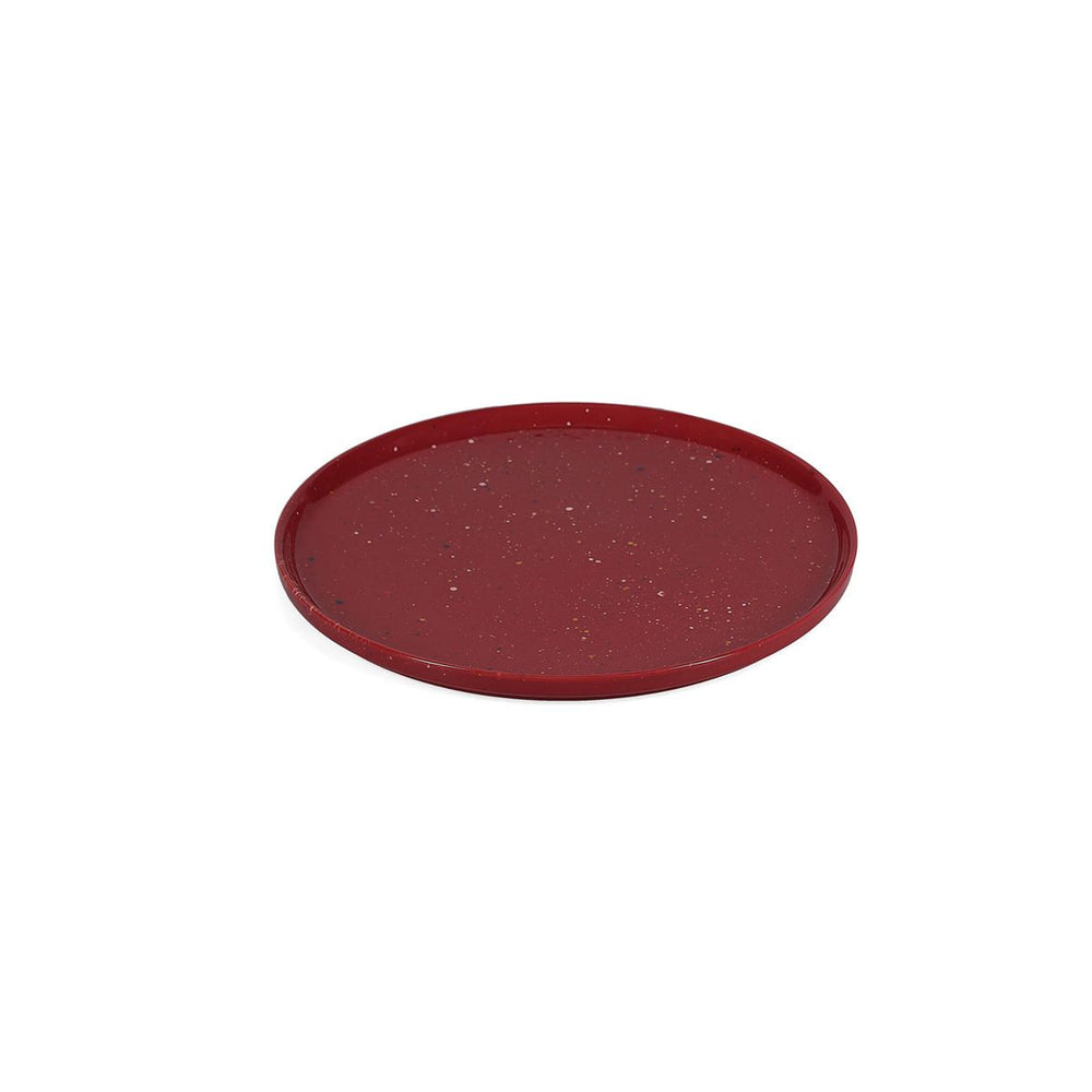 ONA Platos de Cena Fika Burgundy ø 25 cm - 4 Piezas