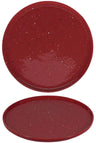 ONA Platos de Cena Fika Burgundy ø 25 cm - 4 Piezas