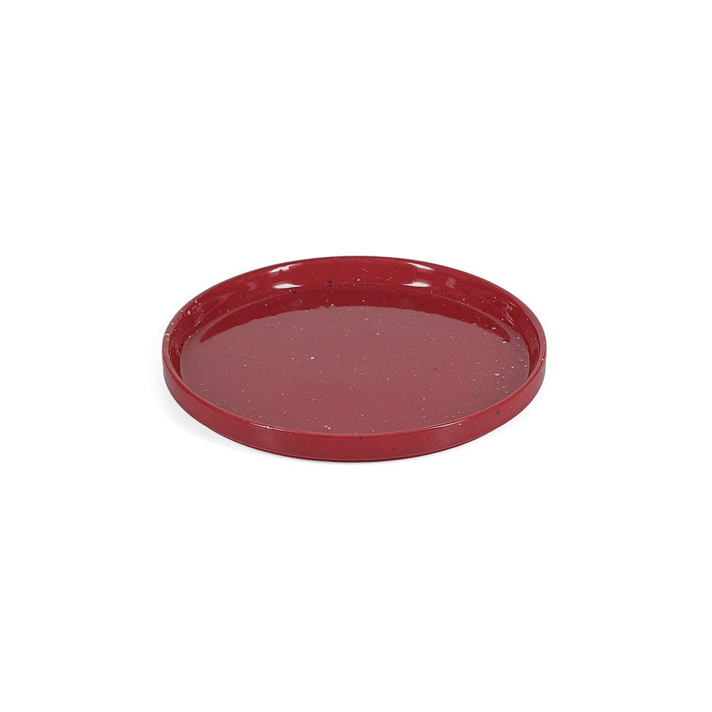ONA Platos de desayuno / Platos de postre Fika Burgundy ø 20.5cm - 4 piezas