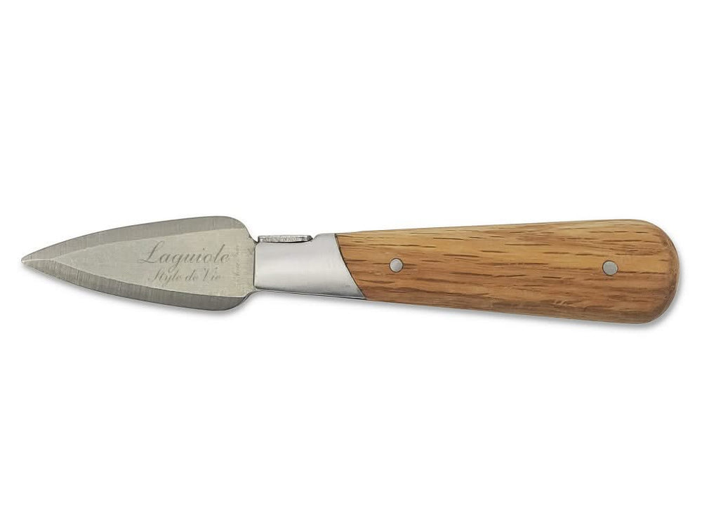 Cuchillo para ostras Laguiole Style de Vie con soporte para ostras