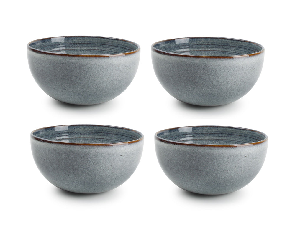 ONA Tazones para sopa / Tazones Duna Blue ø 14 cm - 4 piezas