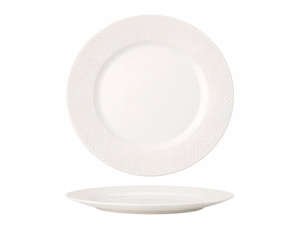 Cookinglife Platos de Desayuno / Postre - CampVibe - Exterior - Plástico - Irrompibles - Blanco ø 21 cm - 4 piezas